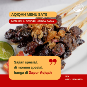 menu sate dapur aqiqah cirebon